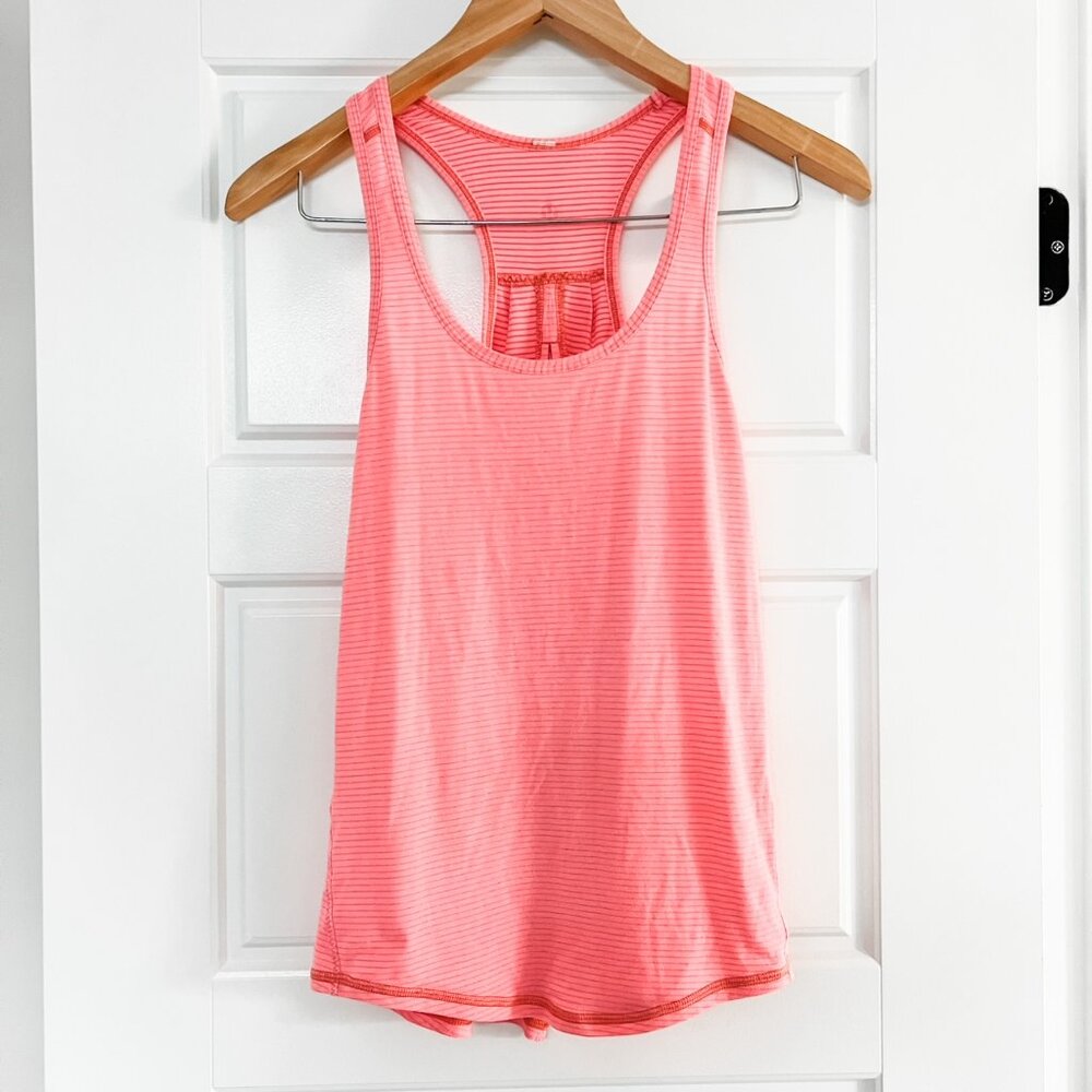 Lululemon Athletica Salute the Sun split racerback tank top